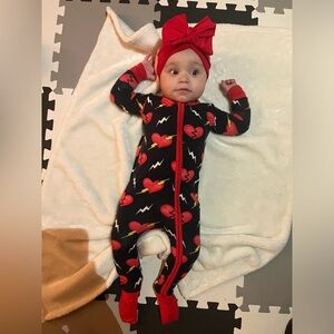 Birdie Bean bamboo convertible footie 12-18 months